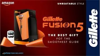 Gillette Fusion Premium Gift Set for Men I Gillette Fusion5 I Gillette Fusion Razor I Gillette Razor