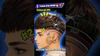 french crop design #tutorial #hairstyle #haircut #barber #hair #style #barbershop #shorts