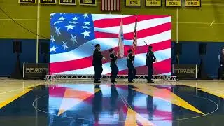 Warren High School JROTC Color Guard