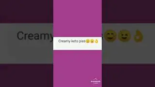 Keto pie