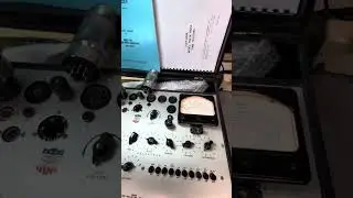 Hickok 752 Tube Tester breve spiegazione del suo funzionamento