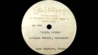 Lillian Mernik & John Rayburn | Pieta Pieta / The Light of God