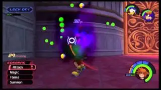 Kingdom Hearts 1 HD English Walkthrough: Library Puzzle & Malifecent Boss Fight (Human Form)