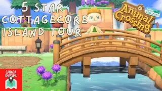 Animal Crossing New Horizons 5 Star CottageCore Island Tour | ACNH Island Tour