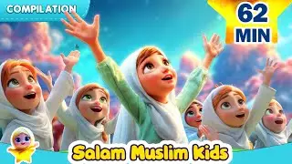 We Love Allah ❤️ 1 Hour Islamic Songs & Joyful Rhymes for Muslim Kids