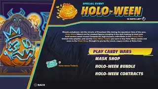 Knockout City Holo-Ween Event New Skin, Rewards + New Mode Candy Wars!