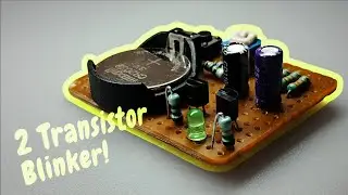 DIY LED Blinker: The Ultimate Beginner Project with Transistors 