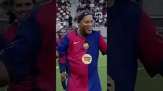 RONALDINHO scores BRILLIANT FREE-KICK against REAL MADRID 🤙🇧🇷 #shorts #football #soccer