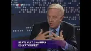 Bertil Hult intervjuad i kinesisk TV - EF