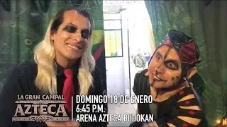 ¡Kevin el Cegador no llegará solo a la Gran Campal Azteca, Harley Williams estará en su esquina!