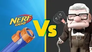 Grandad VS Nerf Dog Tennis Ball Blaster - Dog Toy Review