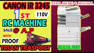 CANON IR 3245 |1ST REFURBISHED MACHINE SALES IN ANDHARA PRADESH|DEALER PRICE |LOW PRICE |COPIERTECH|