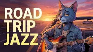 Desert Highway Jazz Session | Pure Work Energy & Focus