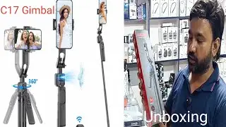 C17 Gimbal | Ai Face Tracking Gimbal | Unboxing And Review Video 2025