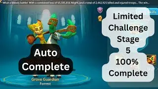 Lords mobile Grove Guardian Limited Challange Stage 5 Auto |Grove Danger Stage 5 Auto | Lords Mobile