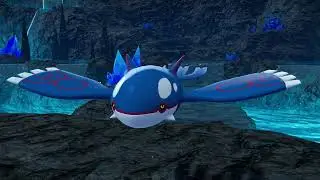 Kyogre and Proto Kyogre Battle - Pokemon Legends Z A Mega Dimensions DLC