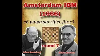 J Barendregt vs Botvinnik, 1966 | e6 pawn sacrifice for e5 |round 7  |