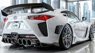 Неофициальный концепт Lexus LFA 2026 года &mdash; небесный хищник скорости и элегантности