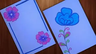 BORDER DESIGN/FRONT PAGE DESIGNS/ ASSIGNMENT DESIGN/FLOWER DESIGNS/ PROJECT WORK DESIGN/A4SHEET 😍