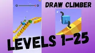 DRAW CLIMBER. Levels 1-25 Walkthrough
