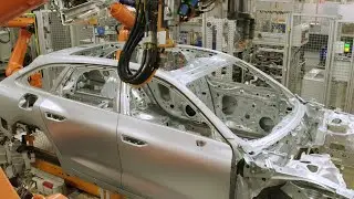 Audi A6 Avant Production at Neckarsulm Site &ndash; Body Shop