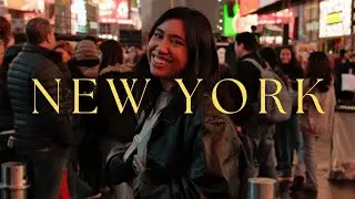 new york vlog: exploring iconic NYC landmarks + places to eat in Downtown Manhattan 🗽🏙️