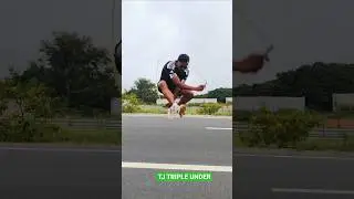 TJ TRIPLE UNDER JUMPROPE / SKIPPING #anirudh #cardioexercise #music #TJTRIPLEUNDER #FYI #skipping