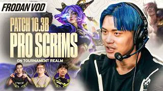 16.3B Pro Scrims on Tournament Realm Ft. Wasianiverson, Dishsoap, & Prestivent! | Frodan Set 16 VOD