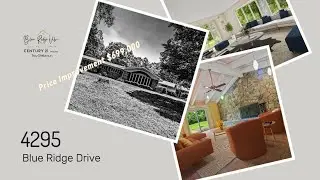 Discover Serenity at 4295 Blue Ridge Dr. - A Mid Century Modern Home on 6 Acres!
