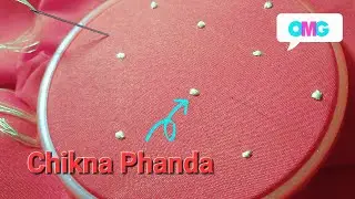 Chikna Phanda Stitch tutorial for beginner ||Amazing all cloth work #hardwork #hardstitch 🫡