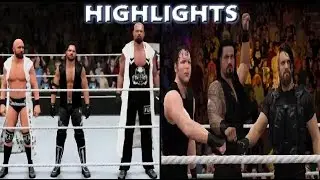 WWE 2K16 The Shield vs Bullet Club - Dream Match Highlights