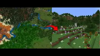 Minecraft but it is only flower forest 2