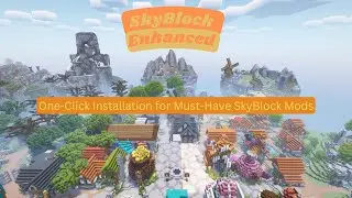 How to install SkyBlock Enhanced (Hypixel Skyblock Modpack)