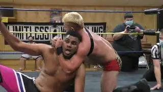 Traevon Jordan vs. TJ Crawford - Limitless Wrestling (The Road, CAP, WrestlePro)