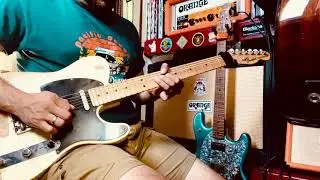 Fender Telecaster with Orange OR 100 dirty Channel