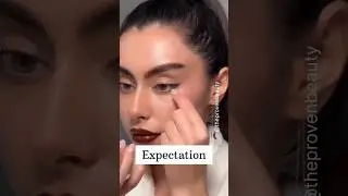 Expectation vs Reality | HackTesting | Liner Hack++ #makeup#youtubeshorts #shorts #viral