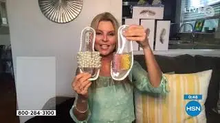 Jessica Simpson Kassime Embellished Jelly Slide Sandal