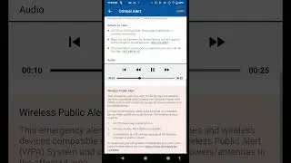 Flash Flood Warning - AlertReady Capture #7