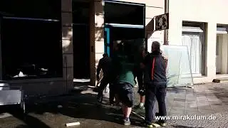 Einbau von Schallschutzfenstern im THEATER MIRAKULUM - Puppenkom&ouml;die Berlin, Dokumentation