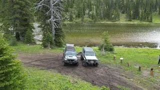 Jeep Xj and Tacoma Fun Drive to Gallagher Head Lake