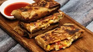 Stuffed Cheese Pizza Paratha in Whole Wheat Flour on Tawa | पिज़्ज़ा पराठा | Tips & Tricks