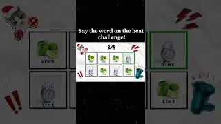 Say The Word On Beat. LEVEL 1-3  #sayonbeat #reactionchallenge #rhythmgame