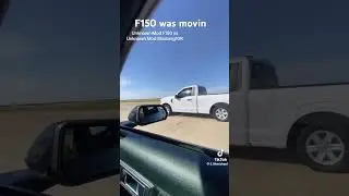 F150 vs Mustang 😳#dragrace #race #race #racing #trending #ford #mustang #f150 #truck