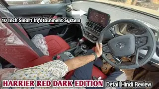 Tata Harrier Red Dark Edition ❤️ Detail Review Features Updates 2023