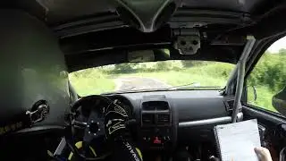 Rallye du BRIONNAIS 2024 ES 1 MARTINOT/BOY CLIO RAGNOTTI N3 16 éme temps scratch 1 er N 3