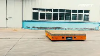 Heavy Duty AGV Transfer Car Trolley with Magnetic Tape Strip