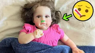 Reborn Girl Mindy Is Sick Role Play Compilation