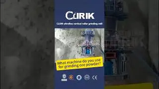 CLIRIK CLUM Ultrafine Vertical Roller Grinding Mill For Calcium Carbonate, Mineral Powder Processing