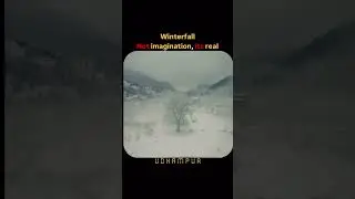 Fresh snow fall in dudu valley #shorts