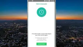 Lenovo all Phone  Fix WhatsApp Error Your Phone Date Is Inaccurate Adjust Your Clock And Try Again m